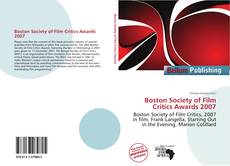 Portada del libro de Boston Society of Film Critics Awards 2007