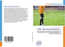 Capa do livro de 1981–82 French Division 1 