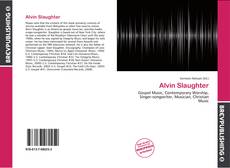 Alvin Slaughter kitap kapağı