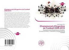 Обложка Championnat d'Argentine de Football 2009-2010