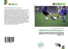 Capa do livro de 1989–90 French Division 1 