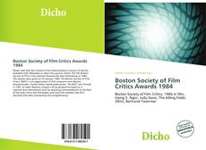 Copertina di Boston Society of Film Critics Awards 1984