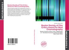 Boston Society of Film Critics Award for Best Cinematography kitap kapağı