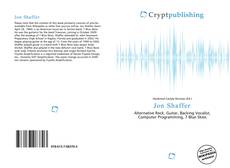 Buchcover von Jon Shaffer