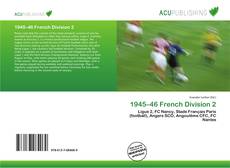 1945–46 French Division 2 kitap kapağı