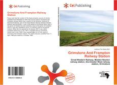 Portada del libro de Grimstone And Frampton Railway Station