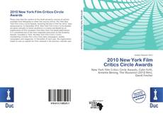Bookcover of 2010 New York Film Critics Circle Awards