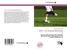 Capa do livro de 1951–52 French Division 2 