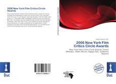 Buchcover von 2006 New York Film Critics Circle Awards