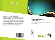 Bookcover of Frederick Warner (diplomat)