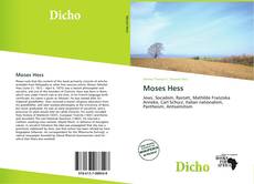 Bookcover of Moses Hess