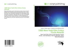 Borítókép a  1985 New York Film Critics Circle Awards - hoz