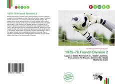 Buchcover von 1975–76 French Division 2