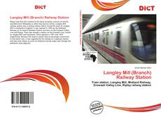 Capa do livro de Langley Mill (Branch) Railway Station 