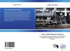 Capa do livro de Leire Halt Railway Station 