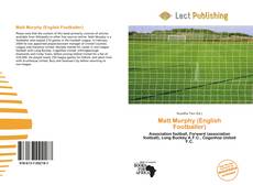 Capa do livro de Matt Murphy (English Footballer) 