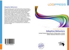 Adaptive Behaviors kitap kapağı