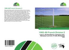 Buchcover von 1985–86 French Division 2