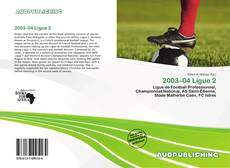 Portada del libro de 2003–04 Ligue 2