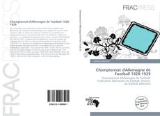 Championnat d'Allemagne de Football 1928-1929的封面