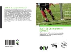 Capa do livro de 2007–08 Championnat National 