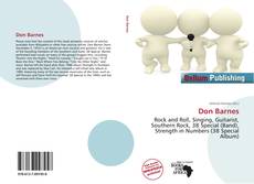 Portada del libro de Don Barnes