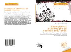 Couverture de Championnat d'Allemagne de Football 1933-1934