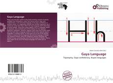 Borítókép a  Gaya Language - hoz