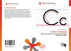 Buchcover von Lotha Language