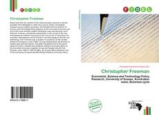 Bookcover of Christopher Freeman