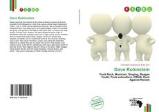 Portada del libro de Dave Rubinstein