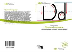 Capa do livro de Elymian Language 