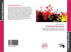 Friedrich Kirchner kitap kapağı