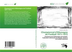 Copertina di Championnat d'Allemagne de Football 1971-1972
