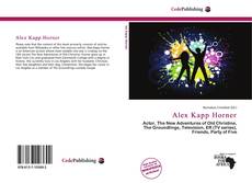 Capa do livro de Alex Kapp Horner 