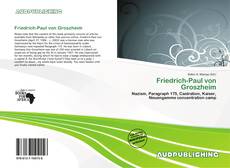 Bookcover of Friedrich-Paul von Groszheim