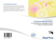 Portada del libro de Friedrich-Wilhelm Bock