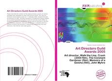 Portada del libro de Art Directors Guild Awards 2005