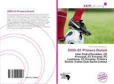 Portada del libro de 2000–01 Primera Divisió