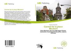 Capa do livro de Carmel de la place Maubert 