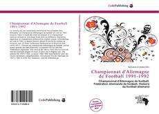 Championnat d'Allemagne de Football 1991-1992 kitap kapağı