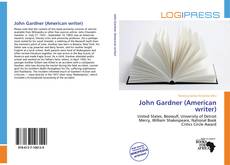 Bookcover of John Gardner (American writer)