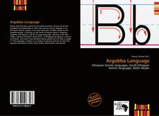 Copertina di Argobba Language