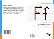 Bookcover of Koalib Language