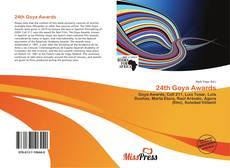 Bookcover of 24th Goya Awards
