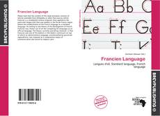 Francien Language的封面