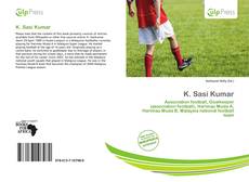 Bookcover of K. Sasi Kumar