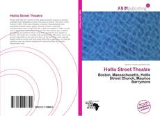 Capa do livro de Hollis Street Theatre 