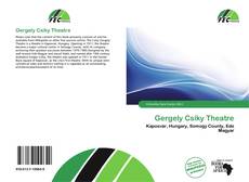 Copertina di Gergely Csíky Theatre
