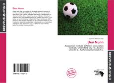 Buchcover von Ben Nunn